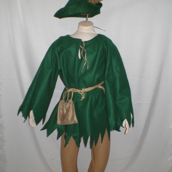 New Complete Children Robin Hood / Peter Pan Costume Various Sizes