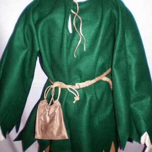 New Complete Children Robin Hood / Peter Pan Costume Various Sizes image 2