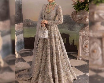 slim fit dress slacks Zapaka Women Beaded Glitter Mother of Bride Dress Dark Grey A Line Tulle Evening Wear, Grey / US6 main image 1
