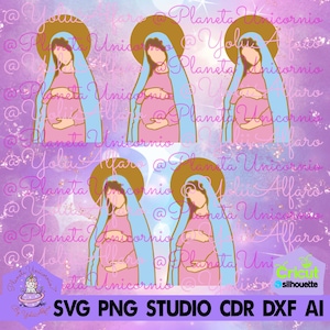 Maagd Maria zwanger, Onze Lieve Vrouw van zoete verwachting, zoete verwachting, zwanger, zwangerschap, Heilige Maagd, bevat verschillende formaten.