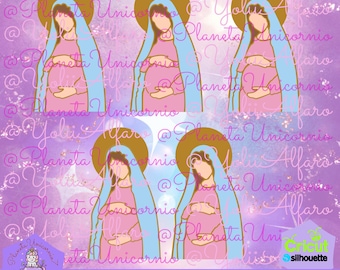 Virgin Mary pregnant, Our Lady of Sweet Expectation, Sweet Expectation, Pregnant, Pregnancy, Holy Virgin, includes different formats.