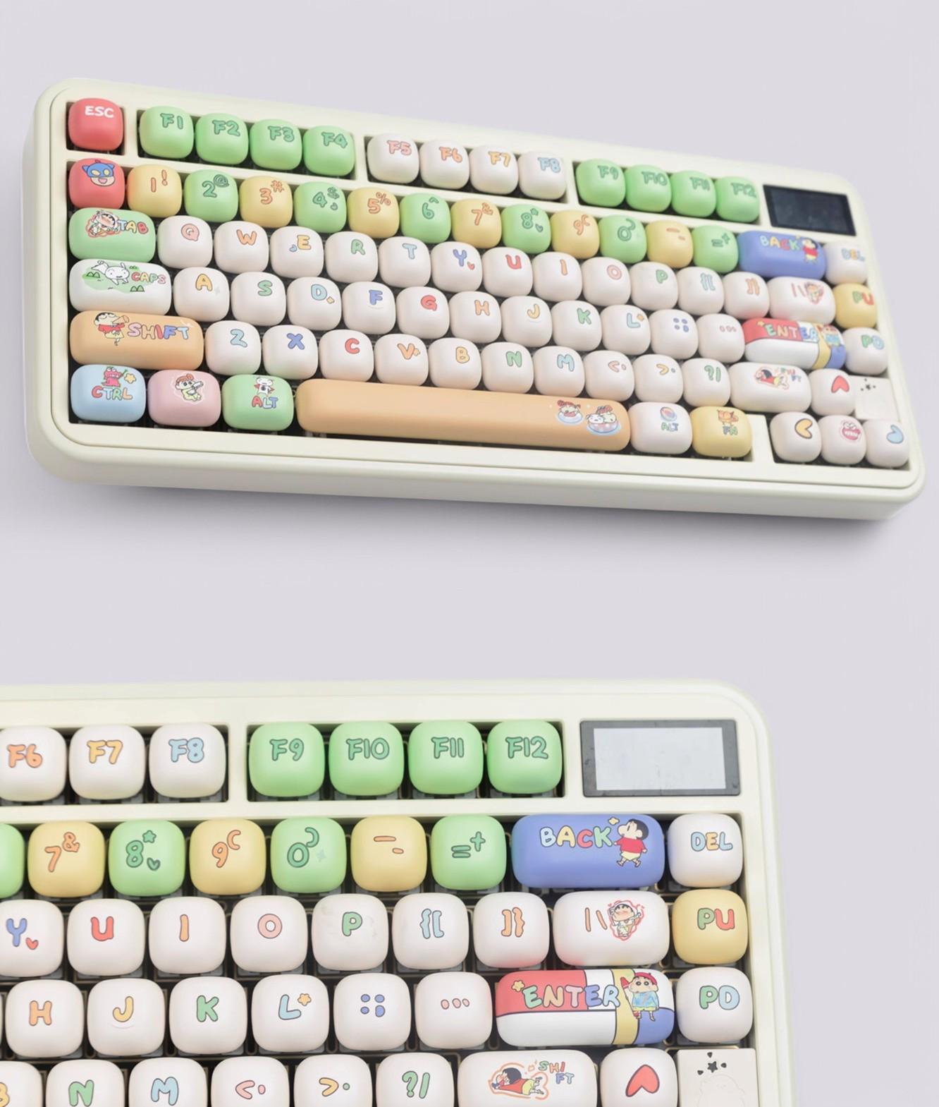 Key Master Mog Keycaps 140 Keys - Kawaii Keycap Set , MOG Profile, PBT Keycaps | Cute ...
