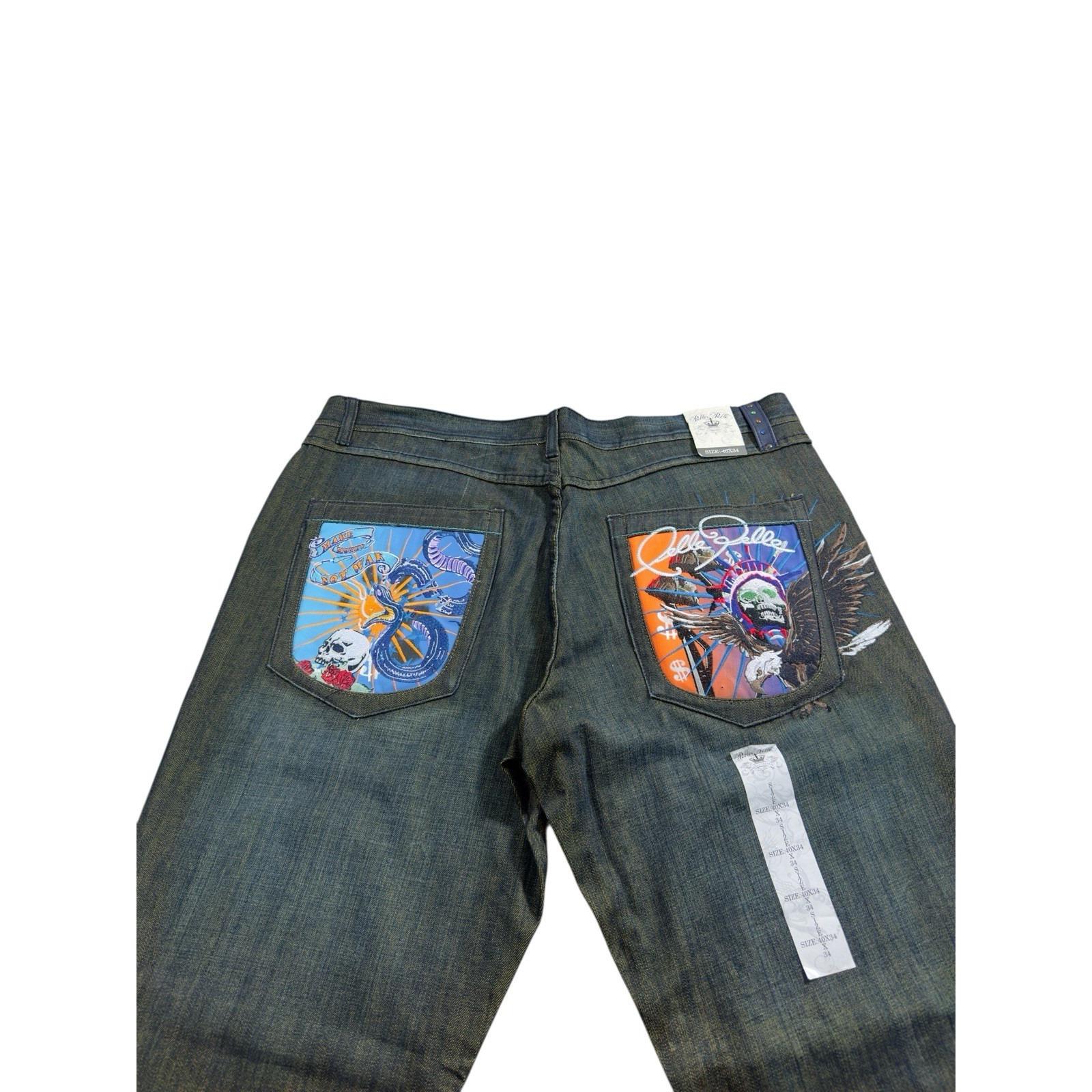 Y2k rhinestone jeans - Etsy 日本
