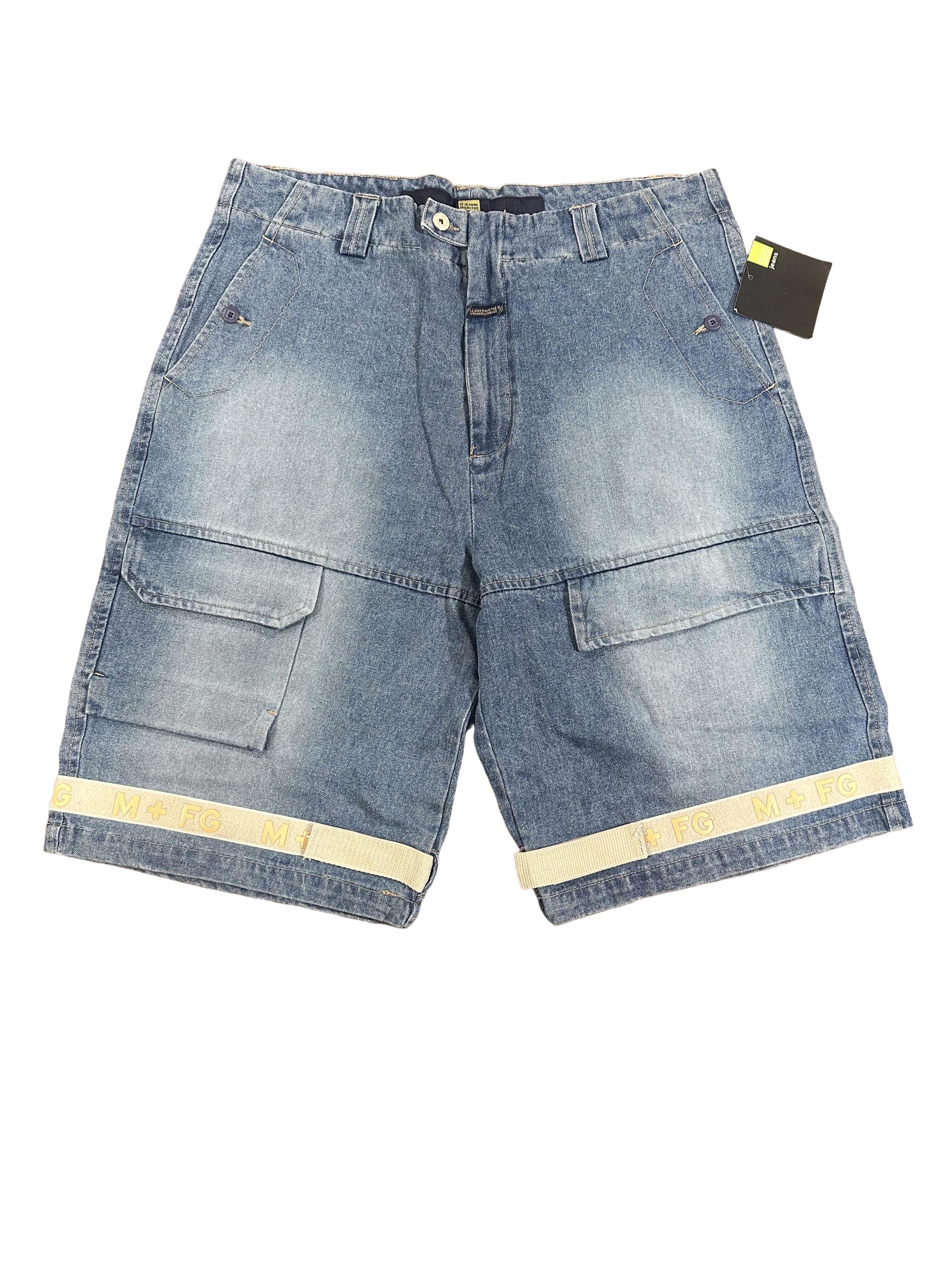 Vintage MFG Marithe Francois Girbaud Denim Shorts Jorts Hip Hop 