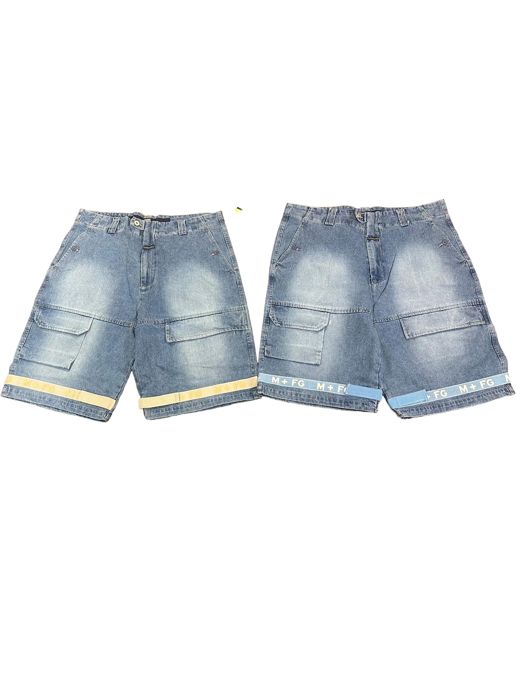 Vintage MFG Marithe Francois Girbaud Denim Shorts Jorts Hip Hop