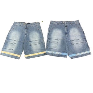 Vintage MFG Marithe Francois Girbaud Denim Shorts Jorts Hip Hop Baggy 90s 2000s