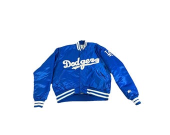 Vintage LA Dodgers Diamond Collection Satin Starter Jacket - Size