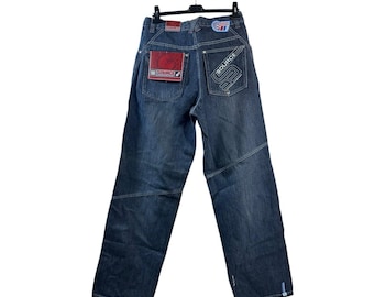 ヴィンテージ PACO ワイドレッグ ジーンズ 90 年代 Y2K デニム