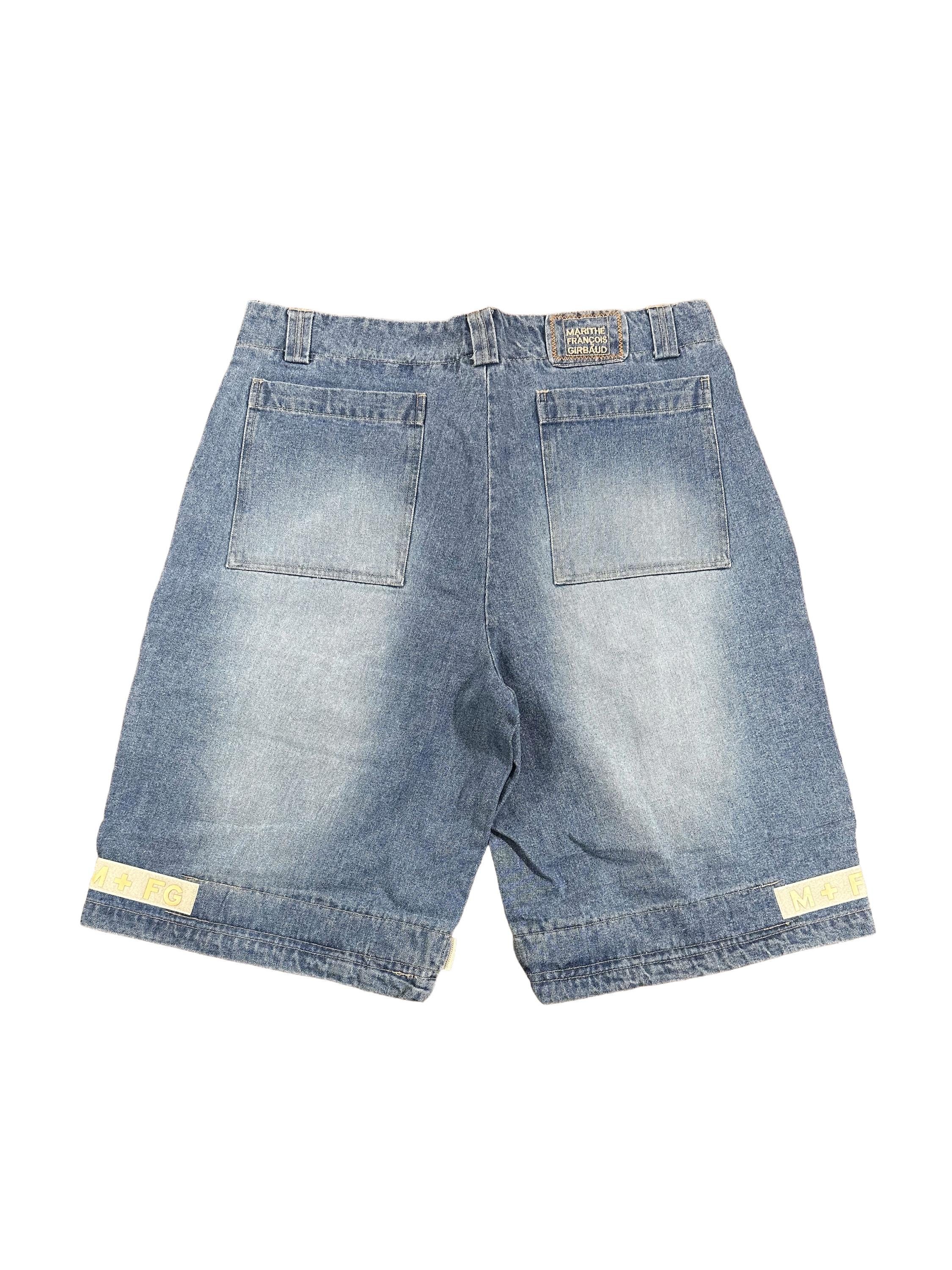 Vintage MFG Marithe Francois Girbaud Denim Shorts Jorts Hip Hop 