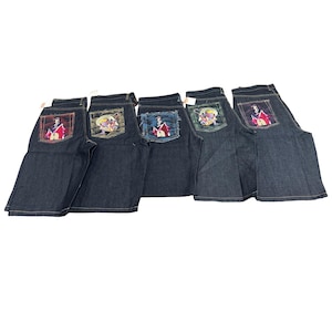 Red monkey jeans - Etsy 日本