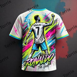 Ronaldo #7 Portugal Kids Soccer Jersey 2024/2025, Portugal Football Jersey for Kids Game Day Gift, Youth Football Shirt Boys Girls