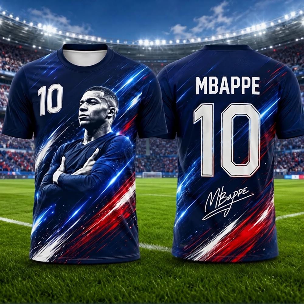 Mbappe Jersey 10 - Etsy