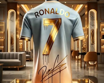Ronaldo #7 Jersey | Breathable Polyester Soccer Shirt