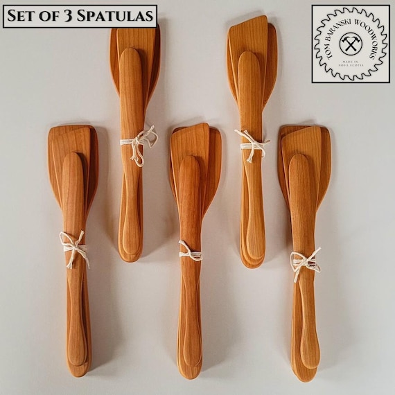 Cherrywood Spatula Trio