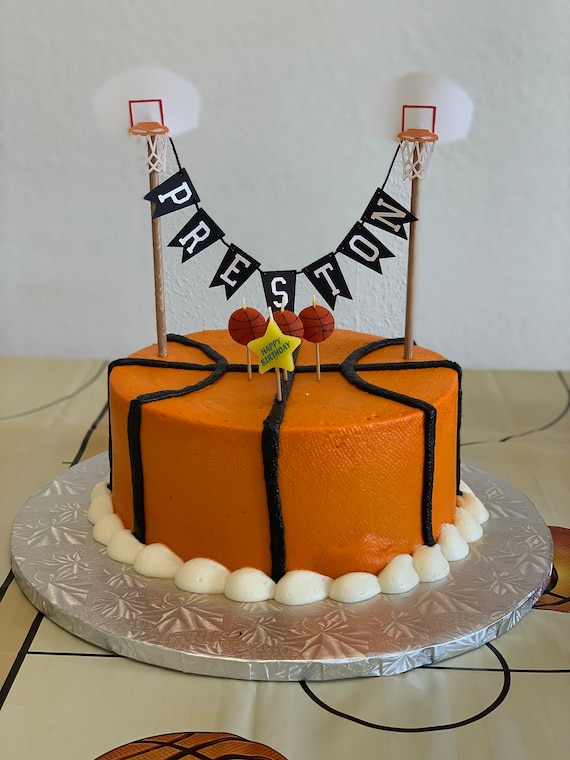 Basketball Cake Topper Birthday Basketball Cake Topper Etsy Canada Basketball Cake Topper Birthday Basketball Cake Topper Etsy Canada