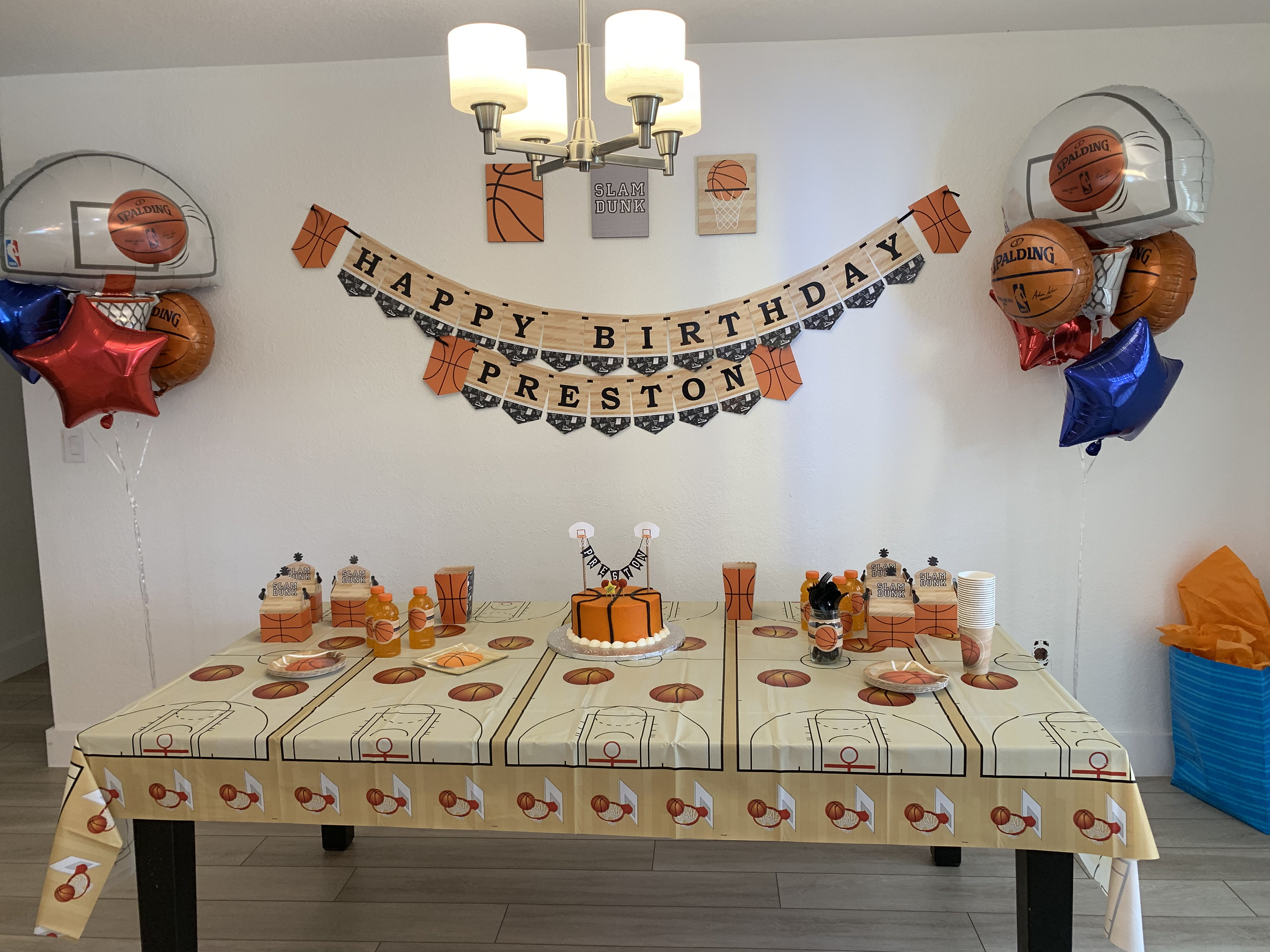 Addobbi Compleanno Basket Banner Di Compleanno A Tema Basket - 1.5 - Foto 5