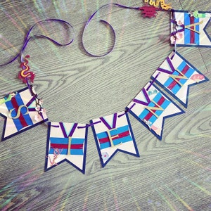 Mulan Banner. Mulan inspired Birthday Banner. Mulan Birthday party.