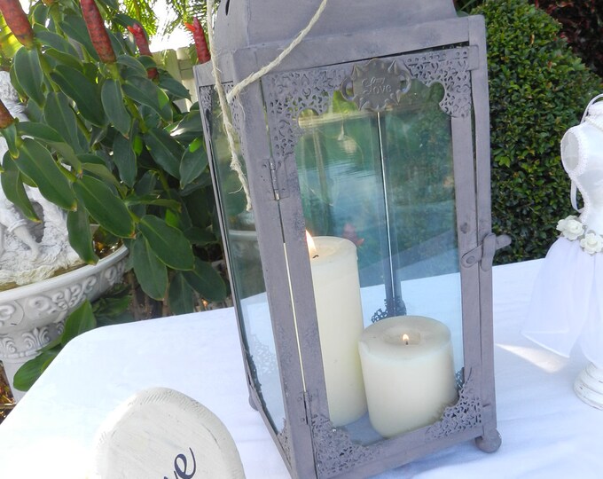 Lantern Wedding Card Holder Shabby Chic & Rustic Etsy