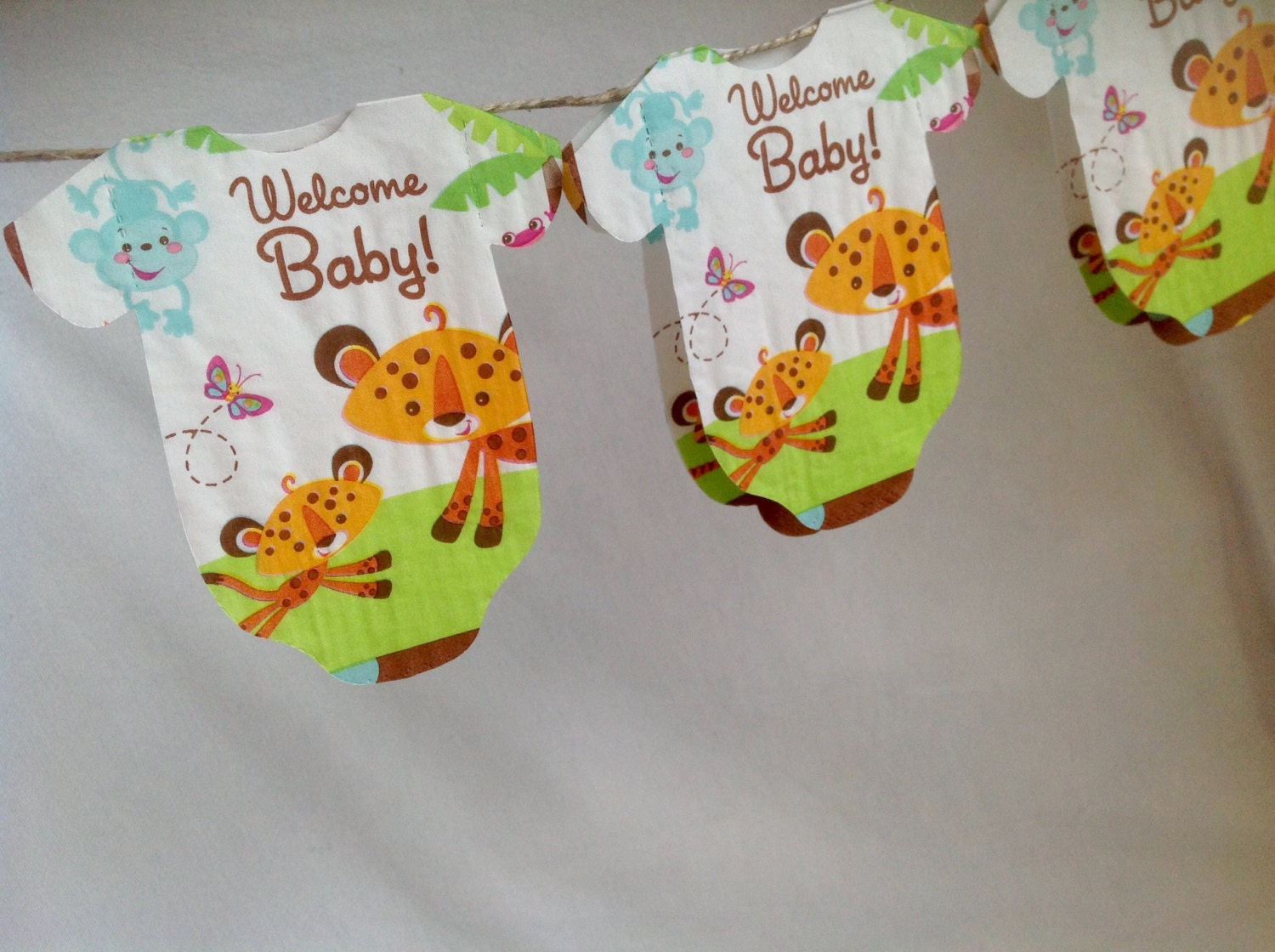Jungle Themed Baby Shower Napkins Set of 20 Safari Jungle Etsy