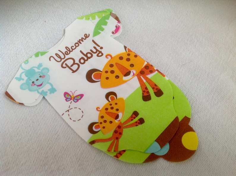 Jungle Themed Baby Shower Napkins Set of 20 Safari Jungle Etsy