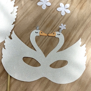 Swan Mask. Swan birthday