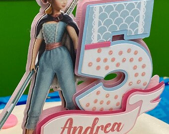 Bo Peep Cake Topper: Toy Story Party Decoration