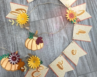 Fall bassinet Name Banner. Bassinet Banner. Hospital Bassinet banner. New Born Banner. Fall Pumpkin banner. Banner