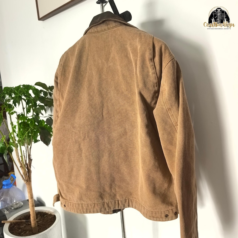 Chaquetas Carhartt J97 Detroit vintage - Chaqueta Carhart - Chaqueta de trabajo vintage rediseñada imagen 3