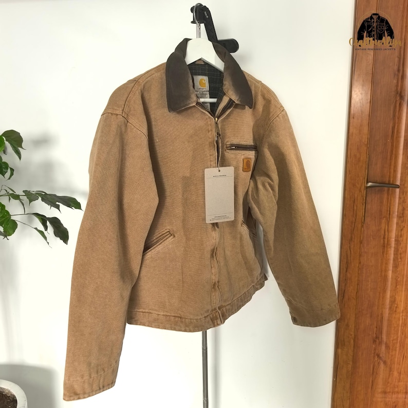 Chaquetas Carhartt J97 Detroit vintage - Chaqueta Carhart - Chaqueta de trabajo vintage rediseñada imagen 5
