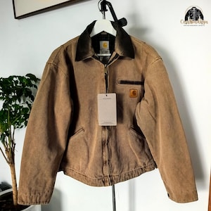 Chaquetas Carhartt J97 Detroit vintage - Chaqueta Carhart - Chaqueta de trabajo vintage rediseñada imagen 2