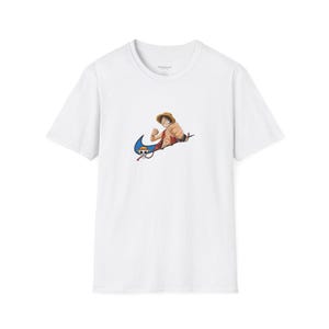 One Piece Luffy T-Shirt, Anime Graphic Tee, Casual Wear, Unisex Softstyle Shirt, Anime Fan Gift, Everyday Comfort, Summer Fashion