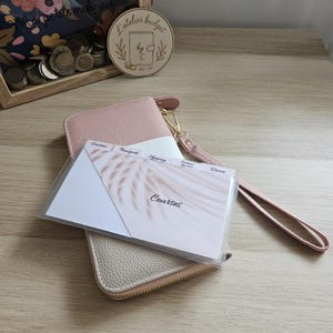 Cartera tricolor con 5 sobres económicos