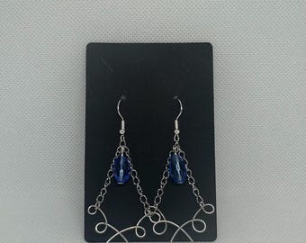 Silver Wire Earrings
