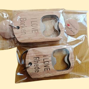 Personalized bottle opener pendant