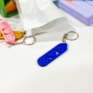 Cute Heart Bandage Keychain - Cute Nurse Gift, CNA Keyring, Healthcare Worker Accessory