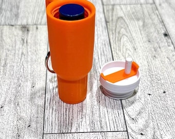 Chapstick Holder Keychain - Lip Balm Holder, Custom Color Accessory, Purse Bag Charm, Stocking Stuffer Gift