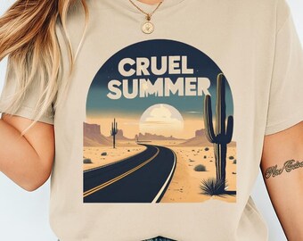Cruel Summer Shirt Festival Tee Graphic Concert Top Band Tour Vibes Retro Music Aesthetic Grunge Pop Rock Unisex T Shirt