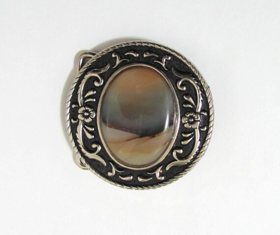 agate belt buckle
