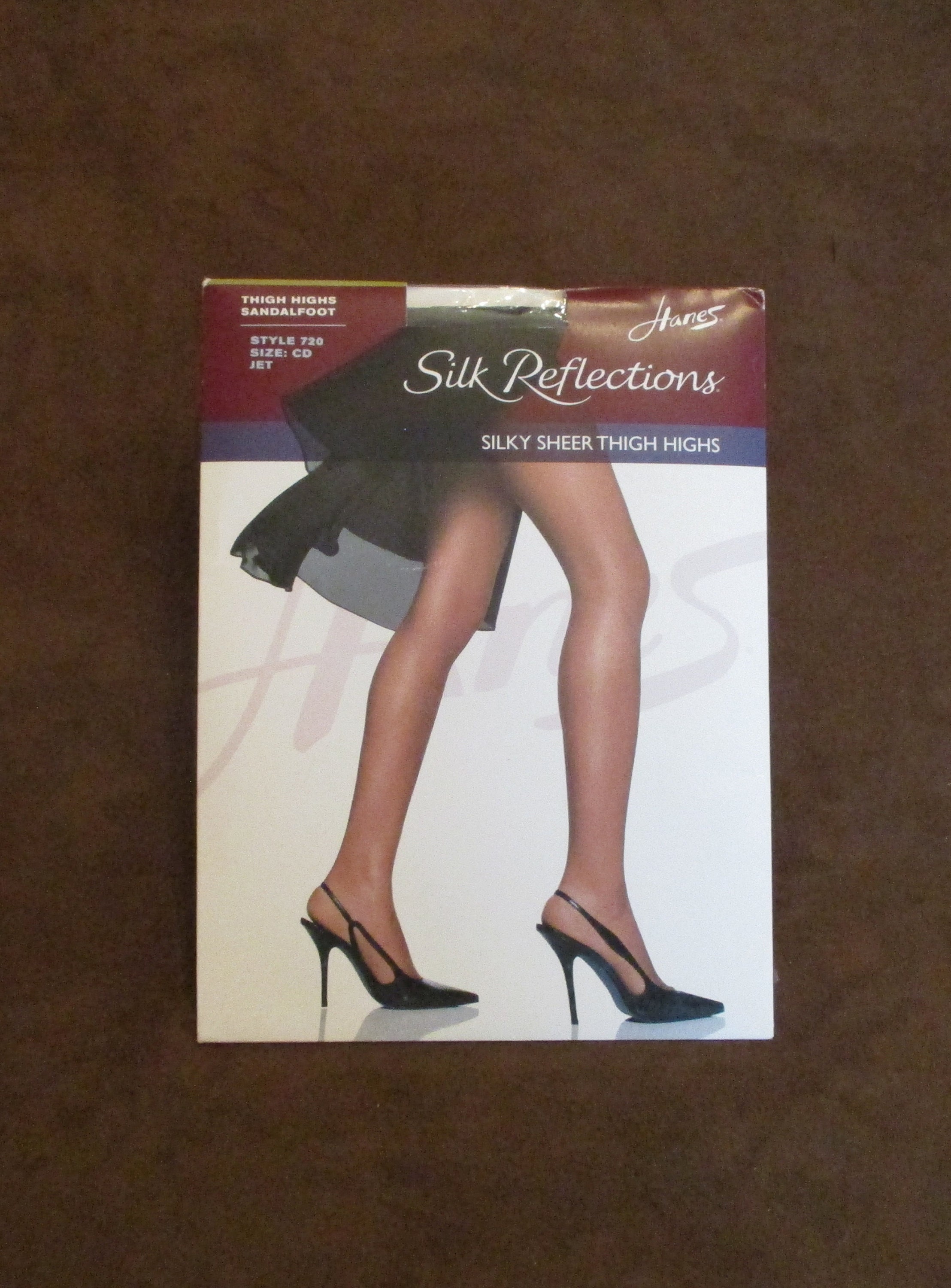 Hanes Silk Reflections Silky Sheer Thigh High - Toetally You