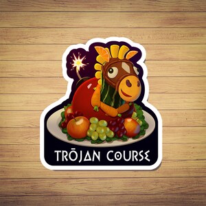 Troianischer Platz Sticker