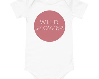 Wildflower Baby Onesie