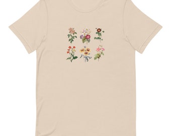 Floral Basic Tee / Flower tee