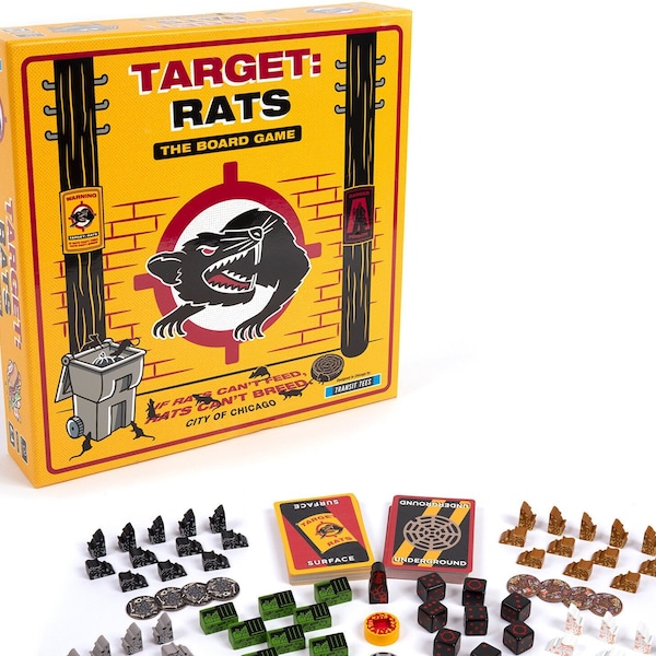 Chicago Target Rats Sticker TransitTees - Etsy