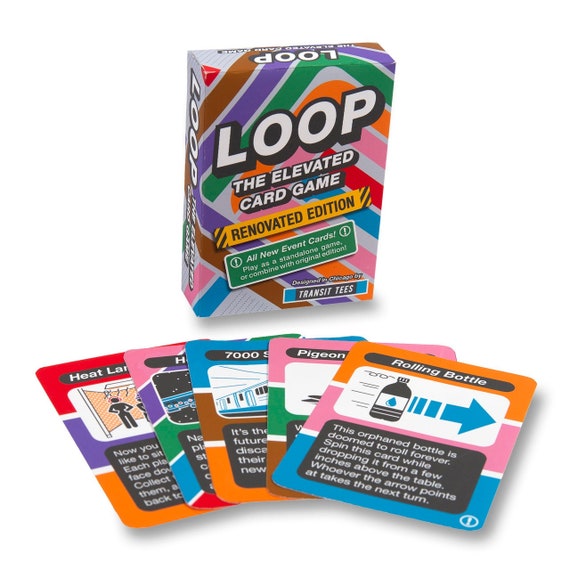 LOOP the Elevated Card Game Renovated Edition Easy to Learn Etsy