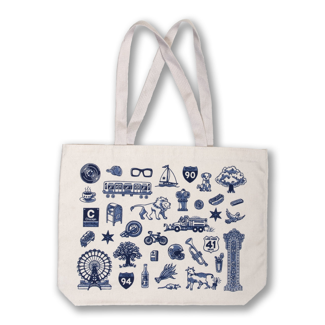 Kennedy Coated Canvas Tote