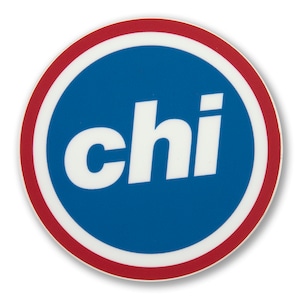 CHI Authority Sticker - Chicago Sticker, Chi Laptop Decal, Train Lines Gift, Chicago Gift, DIY Chicago - Designed in our Wicker Park Studio