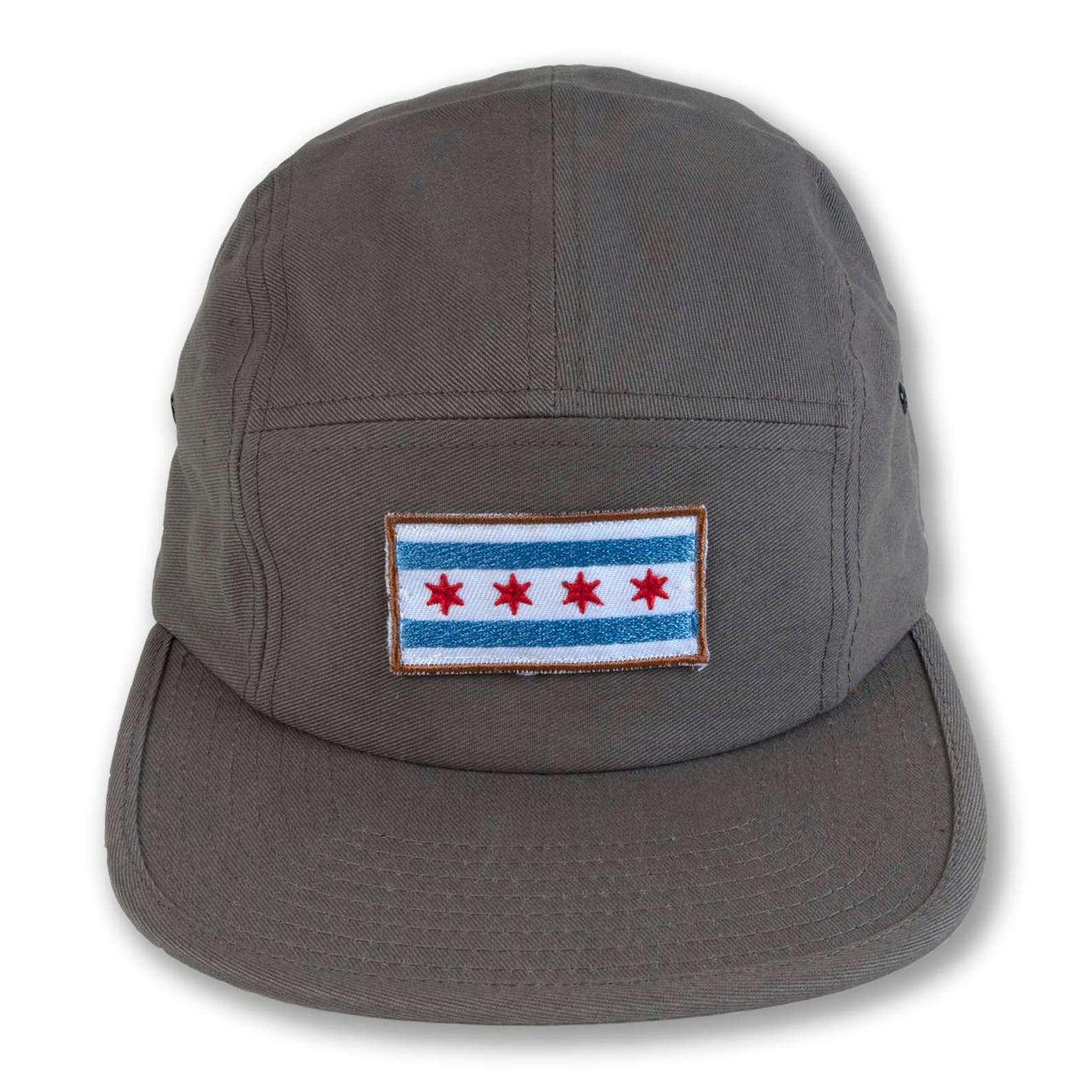 Chicago Flag 5 Panel Hat 100 Cotton OneSizeFitsMost Etsy