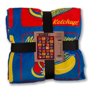 Chicago Style Eats Fleece Blanket - Chicago Blanket, Chicago Fleece Blanket, Chicago Art, Chicago Gift - Designed in our Chicago Studio