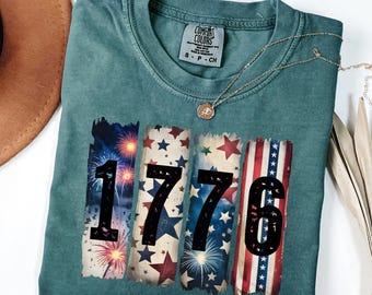America 1776 4th of July Shirt,Independence Day Shirt,Firework Shirt,USA Shirt,America Shirt,1776 Shirt,Fourth of July Shirt,Patriotic Shirt