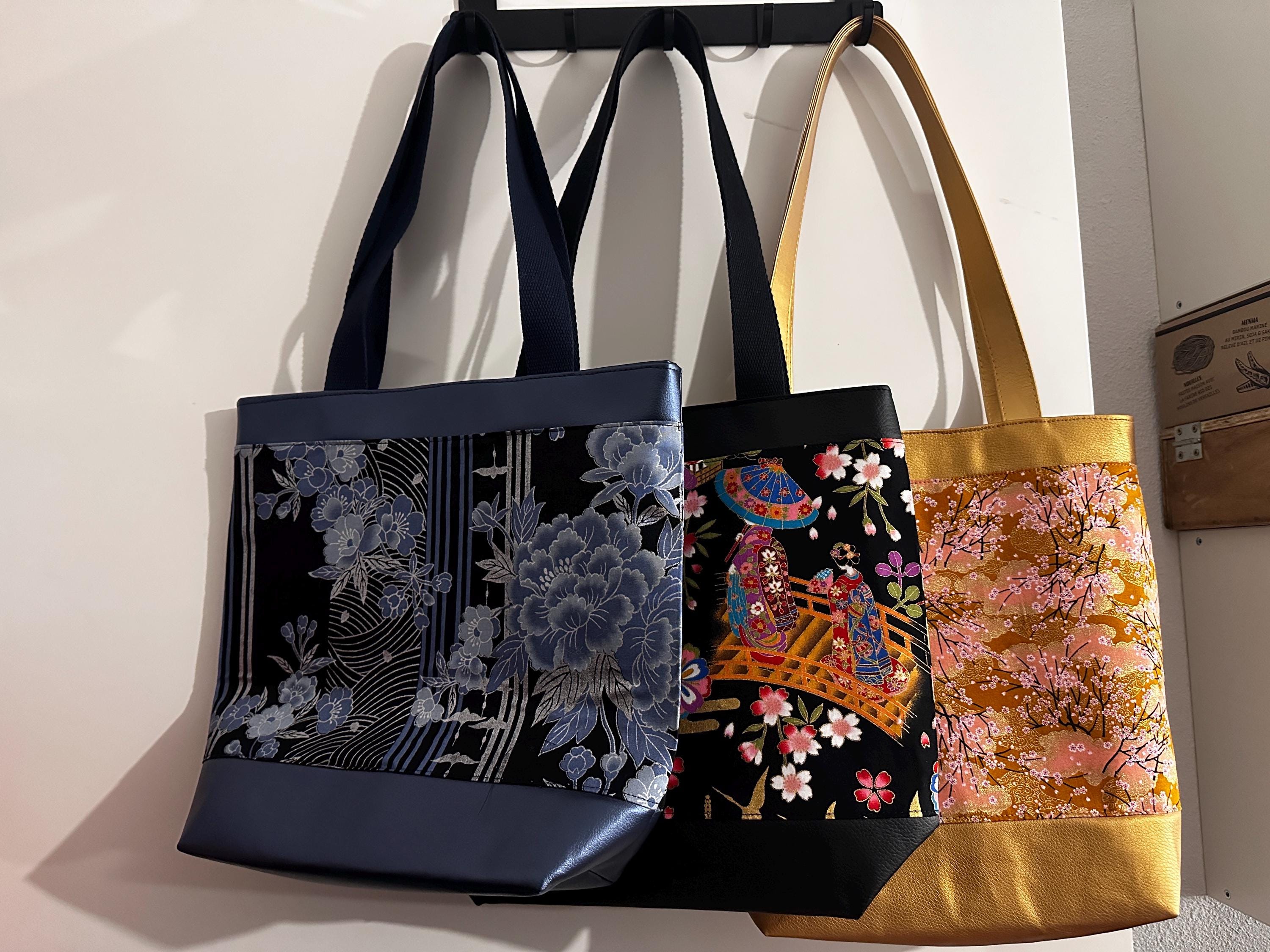 Shori Handbag in Japanese Fabrics - Etsy